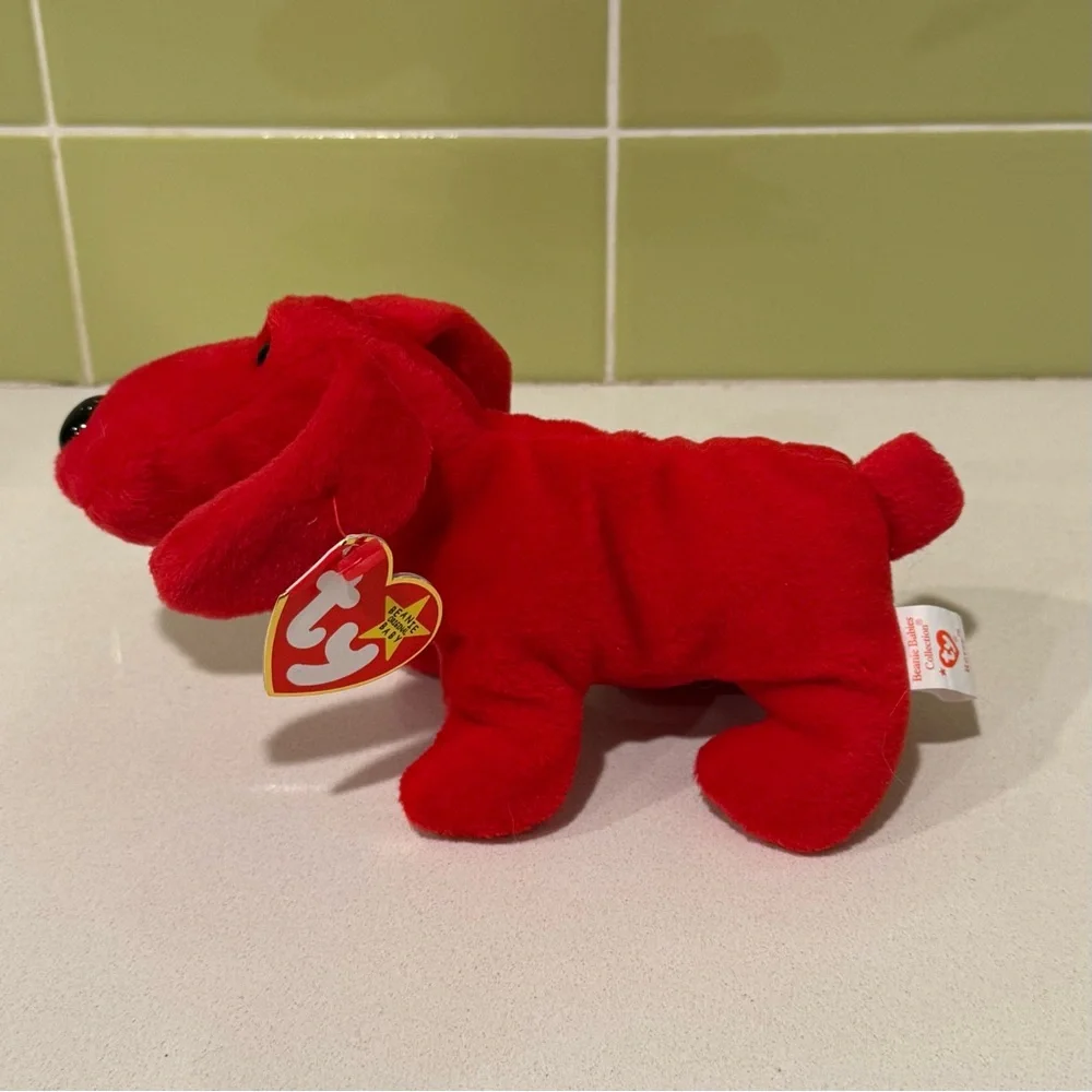 Ty Beanie Baby Rover the Red Dog
